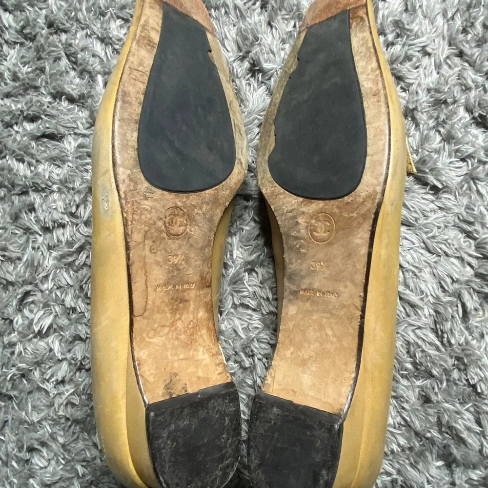 Vintage Chanel Loafers Flats Shoes
